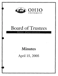 Board of Trustees Ohio Universit 7