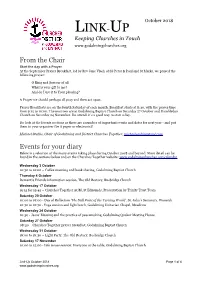 LINK-UP Keeping Churches in Touch