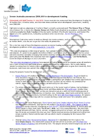 Media Release