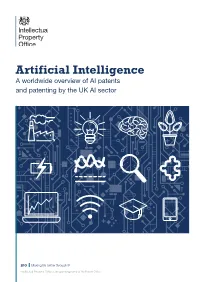 Artificial Intelligence – a Worldwide Overview of AI Patents