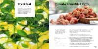 Breakfast Tomato Scrambled Eggs F O R T W O