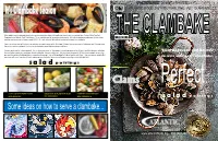 Great Appetizers and Desserts to Serve with Your "Clambake