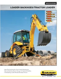 Loader Backhoes/Tractor Loader