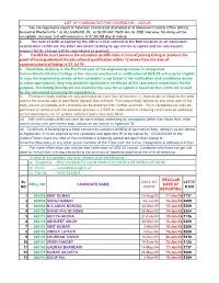 Sl No Roll No Candidate Name Date of Birth Regular Date