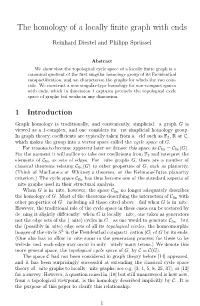 The Homology of a Locally Finite Graph with Ends
