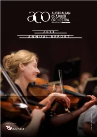 2013 ACO Annual Report