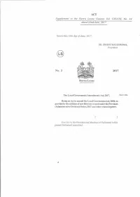 (Amendment) Act, 2017