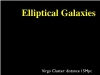 Elliptical Galaxies