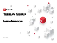 Triglav Group Xxxx Presentation
