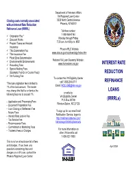 Closing Costs Normally Associated with an Interest Rate Reduction