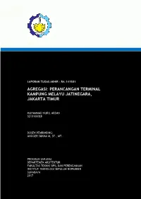 Perancangan Terminal Kampung Melayu Jatinegara, Jakarta Timur