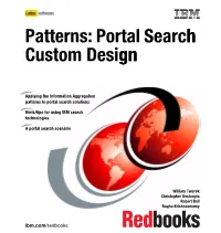 Portal Search Custom Design