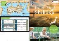 Shikoku Access Map Seisan & Chusan Area