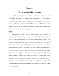 Chapter 3 the Invention of Live Looping