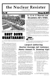 Nuclear Resister Issue #145
