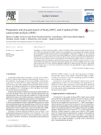 Preparation and Characterization of Bi2se3(0001)