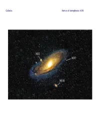 Survey of Astrophysics A110 Galaxies
