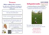 Treasure Self-Guided Walks