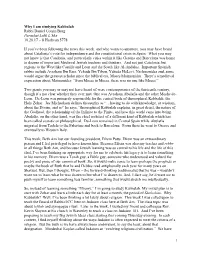 1 Why I Am Studying Kabbalah Rabbi Daniel
