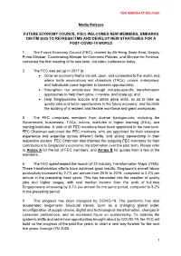 (Fec) Welcomes New Members, Embarks on Itm 2025 to Refresh Itms and Develop New Strategies for a Post-Covid-19 World