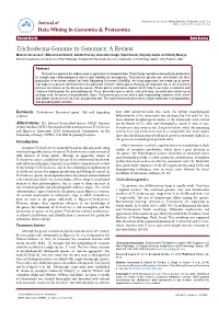 Trichoderma Genome to Genomics: a Review