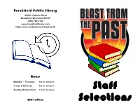 Brookfield Public Library Hours