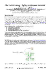 CATAMI Abstract Changes Final