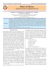 Diversity of Pteridophytes in Western Ghats