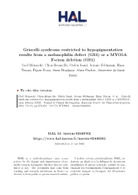 GS3) Or a MYO5A F-Exon Deletion (GS1