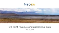 Q1 2021 Solar Revenue Stable Year-On-Year