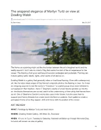 The Unspared Elegance of Marilyn Turtz on View at Dowling Walsh