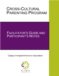 Cross-Cultural Parenting Program