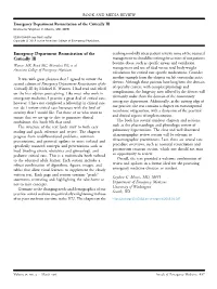 Emergency Department Resuscitation of the Critically Ill Review by Stephen C