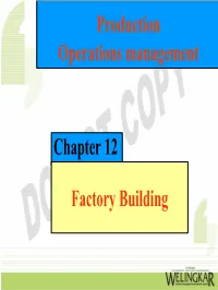 Factory Building Factory Building