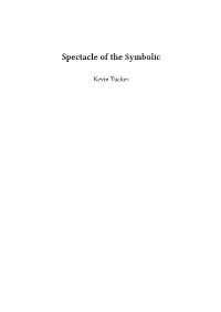 Spectacle of the Symbolic