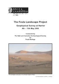 The Foula Report Single Pages