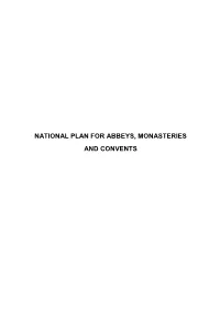 National Plan for Abbeys, Monasteries and Convents