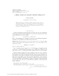 [2] Asserts That for Any N-Dimensional N N Closed Aspherical Riemannian Manifold (M ,G), the Shortest Length Sys1(M ,G)Of a Non-Contractible Loop in M N Satisﬁes