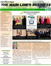 Click Here to View the October E-Newsletter