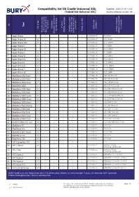 Compatibility List S8 Cradle Universal XXL 1