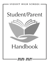 SHS Student/Parent Handbook