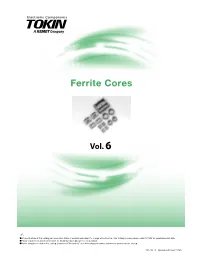 Ferrite Cores
