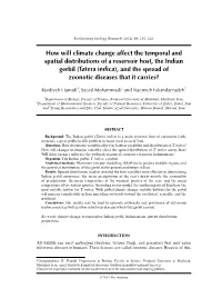 How Will Climate Change Affect the Temporal and Spatial Distributions Of