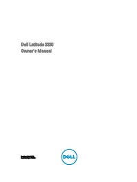Owner's Manual