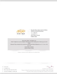 Redalyc.Public Entrepreneurs and the Adoption of Broad-Based Merit Aid