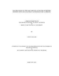 The Identification and Spatial Analysis Of