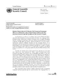 General Assembly Security Council