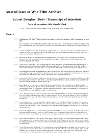 Interview Transcript As