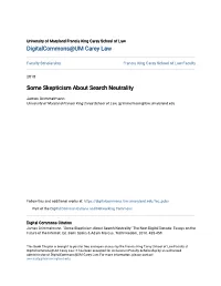 Some Skepticism About Search Neutrality