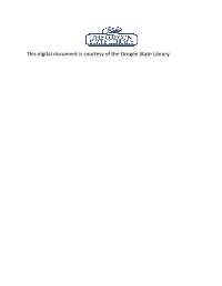 This Digital Document Is Courtesy of the Oregon State Library. Voters’ Pamphlet